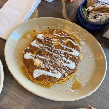 Snooze, an A.M. Eatery - Pumpkin Pecan Pie Pancakes - Breakfast & Brunch Near Me - Katy, Texas