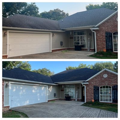 Re roofs - Reroof in one and the other had a tree fall and we replaced the whole roof Re roofs - Reroof in one and the other had a tree fall and we replaced the whole roof