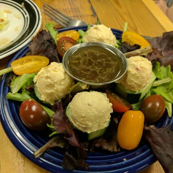 Blue Wing Frog - Stuffed cucumber appetizer - New American Near Me - Strasburg, Virginia Blue Wing Frog - Stuffed cucumber appetizer - New American Near Me - Strasburg, Virginia