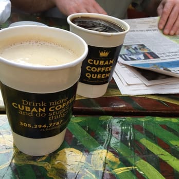 Cuban Coffee Queen - Cafe con leche & American coffee - Coffee & Tea Near Me - Key West, Florida
