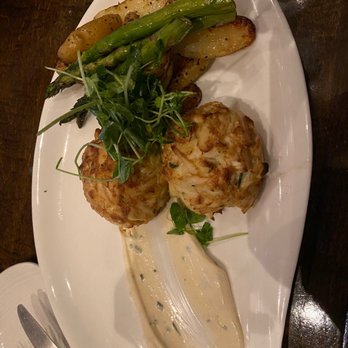 Deep Blu Seafood Grille - Crab cake - Seafood Near Me - Orlando, Florida Deep Blu Seafood Grille - Crab cake - Seafood Near Me - Orlando, Florida