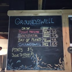Groundswell Brewing Company - Pogue Mahone and the groundswell hoppy ale are my favorites