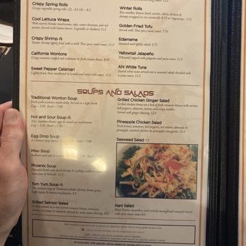 Phoenix Asian Cuisine - Apps and soups/salads - Asian Fusion Near Me - Greensboro, North Carolina