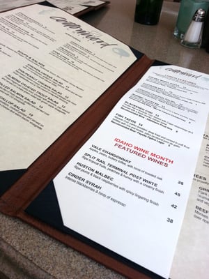 Menu photo 7 Cottonwood Grille Boise, ID Menu photo 7 Cottonwood Grille Boise, ID