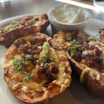 Rail Spike Steaks - Potato skins - Steakhouses Near Me - Tazewell, Tennessee Rail Spike Steaks - Potato skins - Steakhouses Near Me - Tazewell, Tennessee