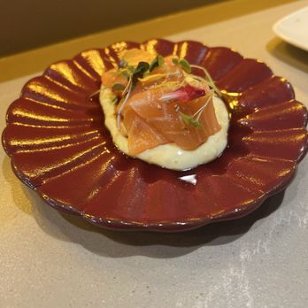 KOYO Hand Roll Bar - Salmon crudo - Sushi Bars Near Me - Webster, Texas