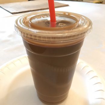Chesapeake Bagel Bakery - This is supposed to be an iced coffee... - Bakeries Near Me - McLean, Virginia