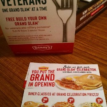 Denny's - Veterans Day - Diners Near Me - Tucson, Arizona