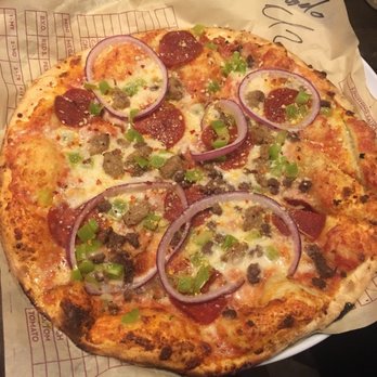 MOD Pizza - #2 Mad Dog with extra toppings - Pizza Near Me - Irvine, California MOD Pizza - #2 Mad Dog with extra toppings - Pizza Near Me - Irvine, California