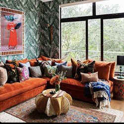 The Joneses LA - Custom sectional by the incomparable @petilau_aristofreak