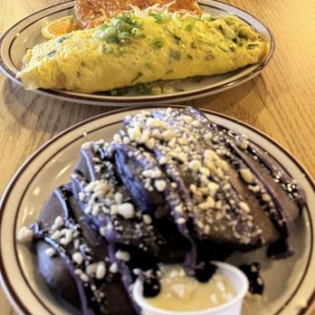 BabyStacks Cafe - Spring Mountain - Adobo egg fried rice and ube pancakes - Breakfast & Brunch Near Me - Las Vegas, Nevada BabyStacks Cafe - Spring Mountain - Adobo egg fried rice and ube pancakes - Breakfast & Brunch Near Me - Las Vegas, Nevada