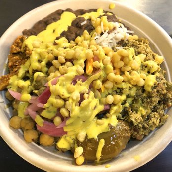 Tera Mera  - Vegetarian bowl with turmeric tahini - Indian Near Me - Brooklyn, New York