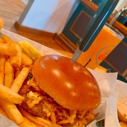 604 Ale House - Buffalo burger