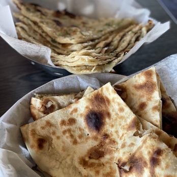 Brundavan - Garlic naan and Plain naan - Indian Near Me - Santa Clara, California