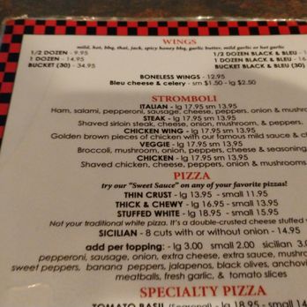 The Checkerboard Inn - Menu Side #1 - Bars Near Me - Trucksville, Pennsylvania The Checkerboard Inn - Menu Side #1 - Bars Near Me - Trucksville, Pennsylvania