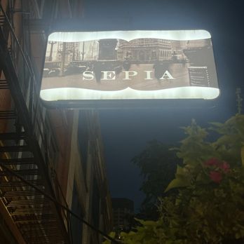 Sepia - Sign - New American Near Me - Chicago, Illinois Sepia - Sign - New American Near Me - Chicago, Illinois