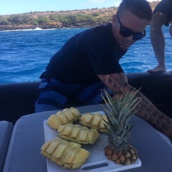 Liquid Hawaii - Chad's perfect pineapple snack. - Snorkeling Near Me - Waimea, Hawaii Liquid Hawaii - Chad's perfect pineapple snack. - Snorkeling Near Me - Waimea, Hawaii