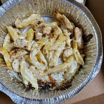Domino's Pizza - I ordered some chicken alfredo and this is what I got. Where the hell did the rest of my pasta go - Pizza Near Me - Corpus Christi, Texas Domino's Pizza - I ordered some chicken alfredo and this is what I got. Where the hell did the rest of my pasta go - Pizza Near Me - Corpus Christi, Texas