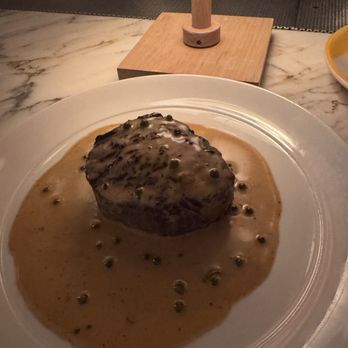 Giulietta - Filet Mignon
peppercorn sauce - Italian Near Me - New York, New York Giulietta - Filet Mignon
peppercorn sauce - Italian Near Me - New York, New York