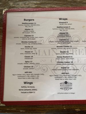 Menu photo 7 Main Street Coffee Staten Island, NY