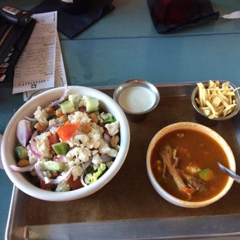 FM Kitchen & Bar - Tortilla soup and house salad! Delicious and very filling!! - Bars Near Me - Houston, Texas FM Kitchen & Bar - Tortilla soup and house salad! Delicious and very filling!! - Bars Near Me - Houston, Texas