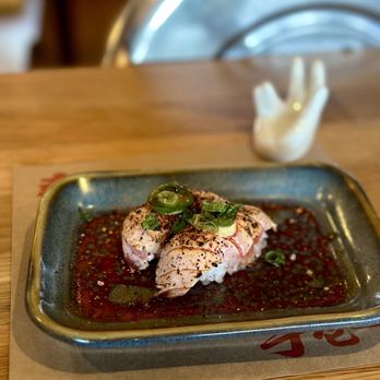 Temaki Bar Sushi - Nigiri Yellowfin Tuna Special - Sushi Bars Near Me - Encinitas, California