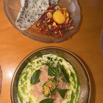 Tam Tam - Steak tartare & scallop crudo - Vietnamese Near Me - Miami, Florida