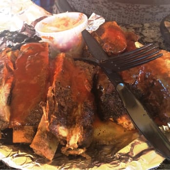Rebel BBQ - Smokin 1/2 Chicken and 3 Ribs $16.95: Includes garlic bread and choice of one side. - Barbeque Near Me - Blythe, California Rebel BBQ - Smokin 1/2 Chicken and 3 Ribs $16.95: Includes garlic bread and choice of one side. - Barbeque Near Me - Blythe, California