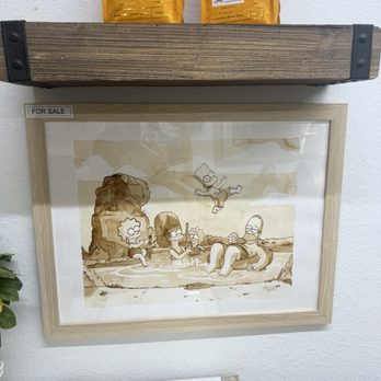 Active Coffee Shop - Espresso-made painting - Coffee & Tea Near Me - Katy, Texas