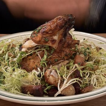 Grounded Table - Roasted half chicken - New American Near Me - McMinnville, Oregon Grounded Table - Roasted half chicken - New American Near Me - McMinnville, Oregon