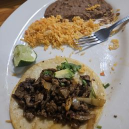 Street Tacos with Asada meat