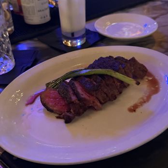 Town Hearth - New York strip was the perfect temperature and well prepared.  But flavor was too smoky for my taste. - American Near Me - Dallas, Texas