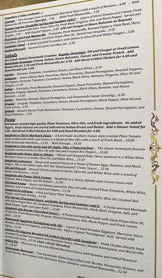 Menu photo 8 Affinito Pizza Parlor And Cafe Emmaus, PA