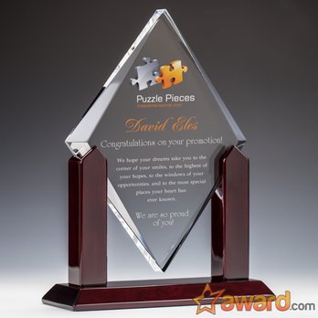 Award.com - Elegant Diamond Rosewood Acrylic Award - Gift Shops Near Me - Fremont, California Award.com - Elegant Diamond Rosewood Acrylic Award - Gift Shops Near Me - Fremont, California