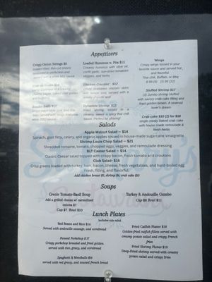 Menu photo 1 St Mary's Restaurant Metairie, LA Menu photo 1 St Mary's Restaurant Metairie, LA
