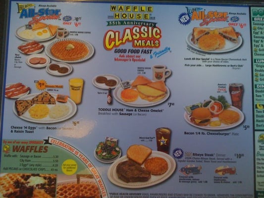 Menu photo 3 Waffle House Murfreesboro, TN