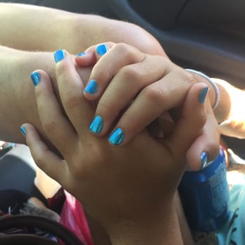P Nails - Beautiful girl's mani by Nancy. - Nail Salons Near Me - Los Angeles, California