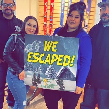 Mountain Room Escapes - We Escape the Escape Room - Escape Games Near Me - Big Bear, California