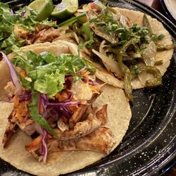 Tacos and Beer - Chicle tacos. Delicious