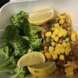 Mango Salsa Salmon