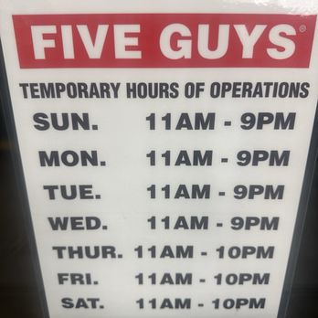 Five Guys - Burgers Near Me - Tulsa, Oklahoma