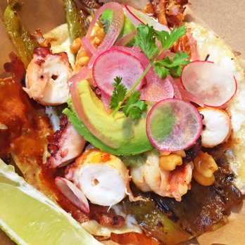 Corazon Cocina - The pulpo taco!!! Holy mother of pearl a must order!! - Mexican Near Me - Santa Barbara, California Corazon Cocina - The pulpo taco!!! Holy mother of pearl a must order!! - Mexican Near Me - Santa Barbara, California