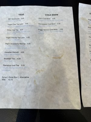 Menu photo 1 Local Joe Honolulu, HI
