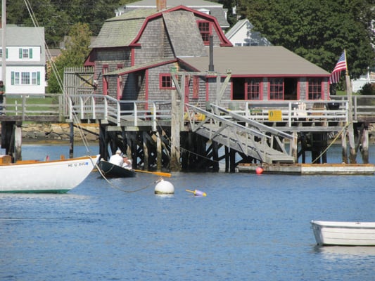 Boothbay Harbor Footbridge by null