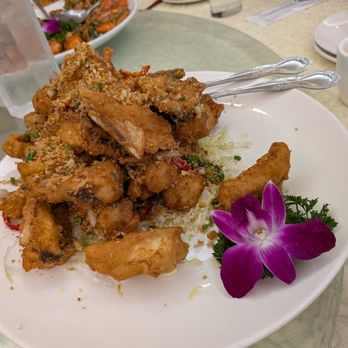 New SF Asian Pearl Peninsula - Salt and pepper halibut - Dim Sum Near Me - Millbrae, California New SF Asian Pearl Peninsula - Salt and pepper halibut - Dim Sum Near Me - Millbrae, California