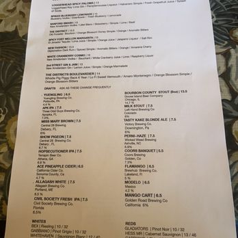 The District Eatery Tap & Barrel - Cocktail Bars Near Me - Sanford, Florida