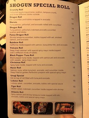 Menu photo 1 Shogun 3 Havertown, PA