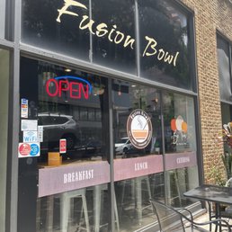 Exterior outside entrance of Fusion Bowl - Tampa, Florida Exterior outside entrance of Fusion Bowl - Tampa, Florida