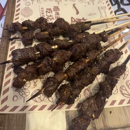Lamb skewers Lamb skewers