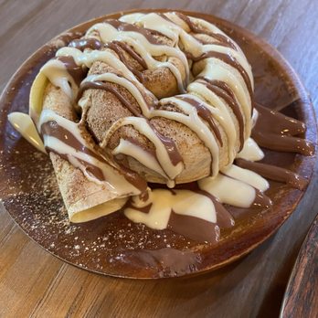 The Creperia - Cinnamon Roll Crepe - Creperies Near Me - Greer, South Carolina The Creperia - Cinnamon Roll Crepe - Creperies Near Me - Greer, South Carolina